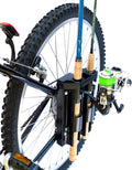 Skiennix Fishing Rod Holder - Easy Mounting Bike Accessory Secures 2 Rods | Durable Design