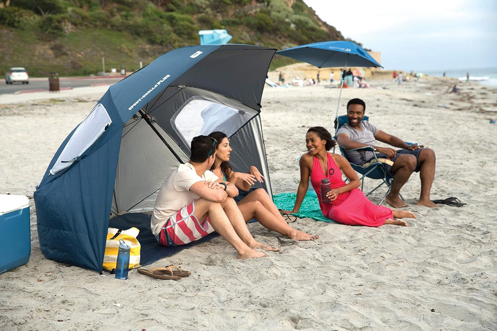 Sport-Brella Versa-Brella Adjustable SPF 50+ Umbrella with Universal Clamp - Perfect for Outdoor Use