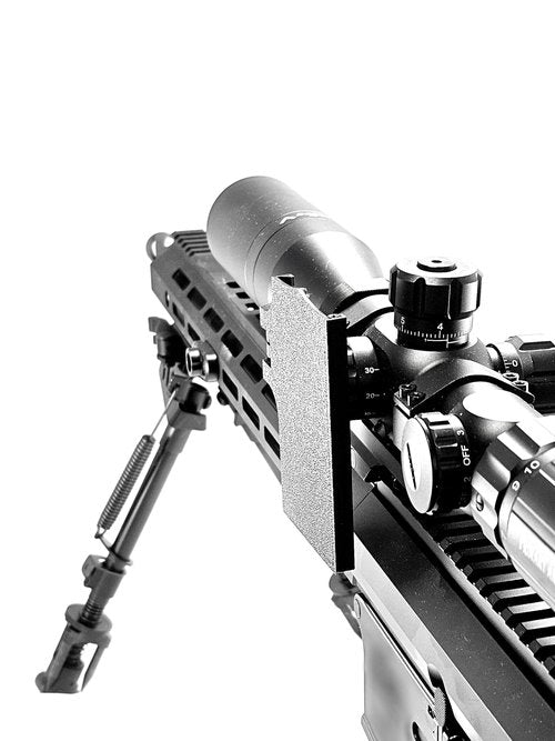 WILBUR'S FINEST Rifle Mounted Data Elevation and Windage Settings Scope Mount Card Holder Dope (30mm Scope Mount)