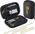 CVLIFE Gun Cleaning Kit - Universal Cleaning Solution for .177, .22, 9mm, .357, .40, .45 | Complete Set for Rifles & Handguns