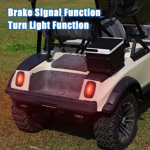 FIXHAWK Club Car DS LED Tail Light Kit with 3 Wire for 12V Club Car DS 1982-Up Golf Cart, Replace OEM# 1017035