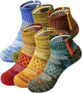 BIOAUM Men's Athletic Socks - Comfortable Cotton Quarter Socks for Running | Size 10-13, 6 Pairs