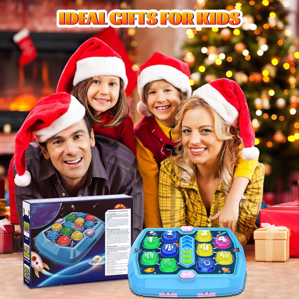 Whack Game Mole | Interactive Pounding Toy for Toddlers | 3 Modes, 2 Hammers, Sound & Light | Ages 3-8