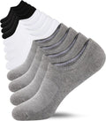 Heatuff No Show Socks - Women's Cotton Low Cut Non-Slip Casual Boat Liner Socks | 6-9 Pairs