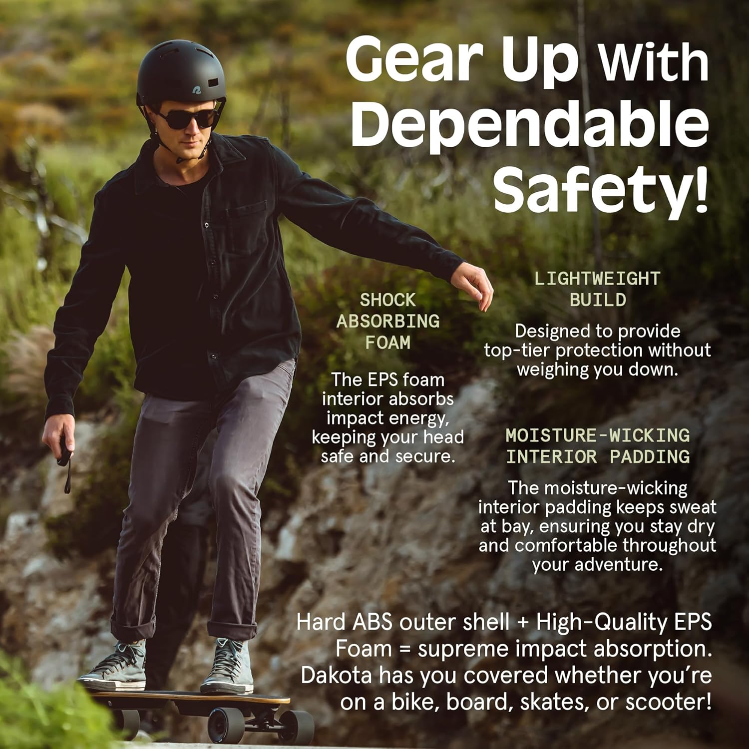 Retrospec Dakota Adult Bike Helmet - Multi-Sport Protection with 10 Vents & Washable Padding | Unisex Design