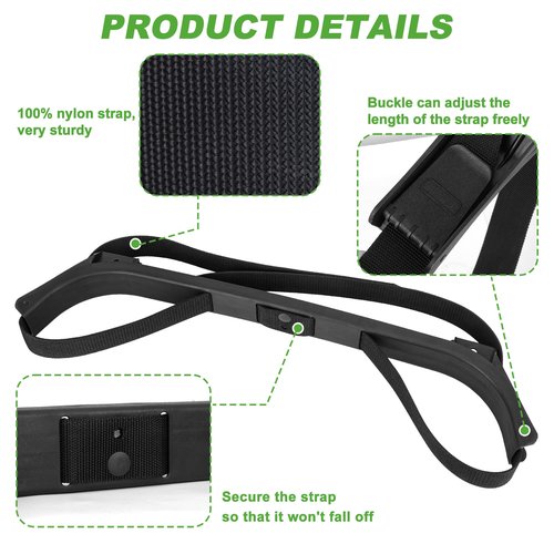 10L0L Golf Bag Attachment for 1987-Up Club Car DS Gas & Electric, Golf Bag Holder Bracket Rack Assembly for Rear Seat - OEM 1013935