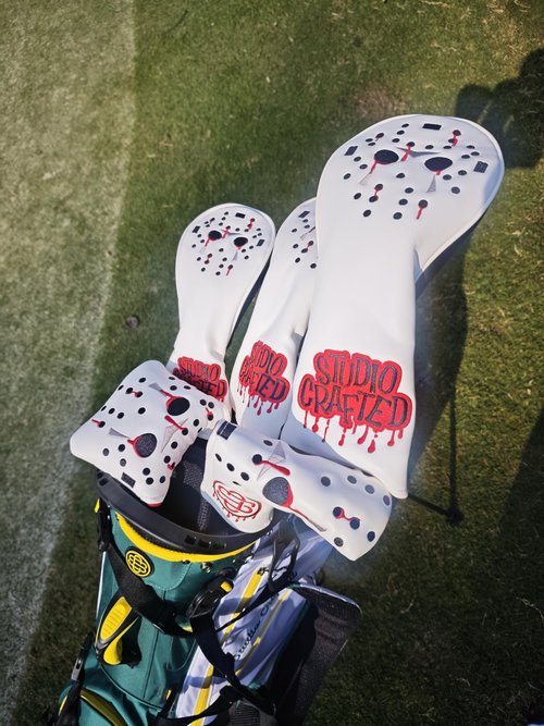 Studio Crafted Hack Show Hockey Goalie Golf Blade Putter Headcover Magnetic Closure