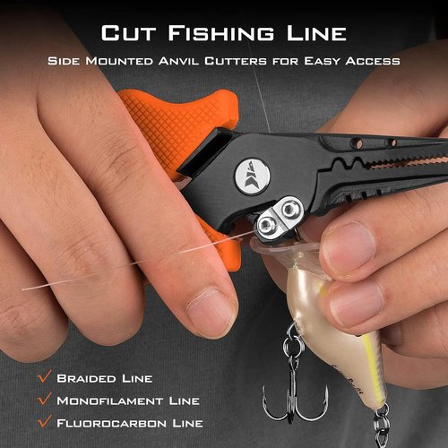 KastKing Cutthroat Fishing Tool Set - 7.5-Inch Braid Scissors & Pliers | Saltwater Resistant Gear