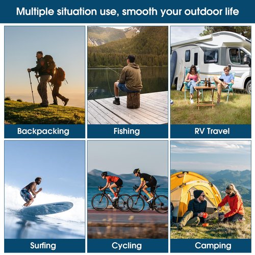 OUTDOORSEPIC Solar Camp Shower Camping Shower Bag Solar Shower Bag Solar portabler Shower for Camping Solar Showers for Camping Camping Shower