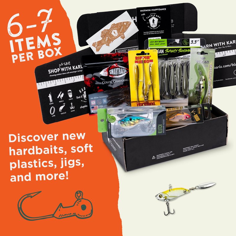 Catch Co Mystery Tackle Box PRO Walleye Fishing Kit