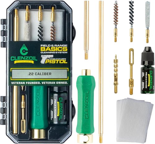 CLENZOIL Pistol Cleaning Kit - Complete Handgun Maintenance Set for Optimal Performance