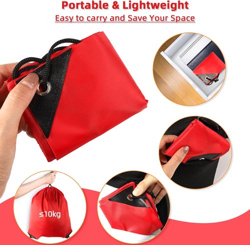 GoodtoU Drawstring Backpack Bulk, 20 Pcs Draw String Bags Cinch Bag Drawstring Gym Bag Sackpack Backpack for Women Men, Red