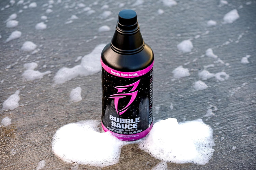 Bubble Sauce Advanced Sheeting Boat & RV Soap - Ideal for Fiberglass, Painted Surfaces & More | 32 oz.