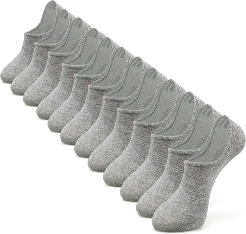 IDEGG No Show Socks - Low Cut Anti-Slip Athletic Liner Socks for Men & Women | Invisible Comfort