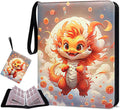 Skiennix Card Binder - 900 Pockets Trading Card Holder with 50 Removable Sleeves | Organized for Kids