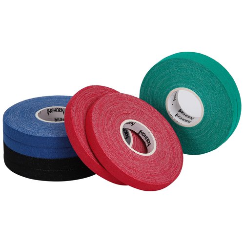 Bighorn Athletics Jiu Jitsu Finger Tape, 0.3-Inch x 45-feet, 8-Rolls | Residue-Free Adhesive | Athletic Sports Tape for BJJ, Wrestling, Climbing, Volleyball, Hands & Toes | Red, Black, Blue Green
