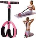 Pedal Resistance Band with Handle - Upgraded 55LBS Exercise Bands for Core, Abs, Legs, and Arms