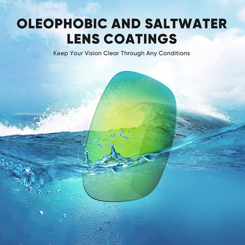 KastKing Ellijay Bifocal Polarized Sunglasses - Sport Wrap Readers with Magnifications x1.5, x2.0, x2.5