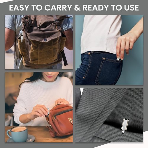 ADS-15SBP Pen Stun Gun by ADS | Rechargeable Self Defense Device for Women