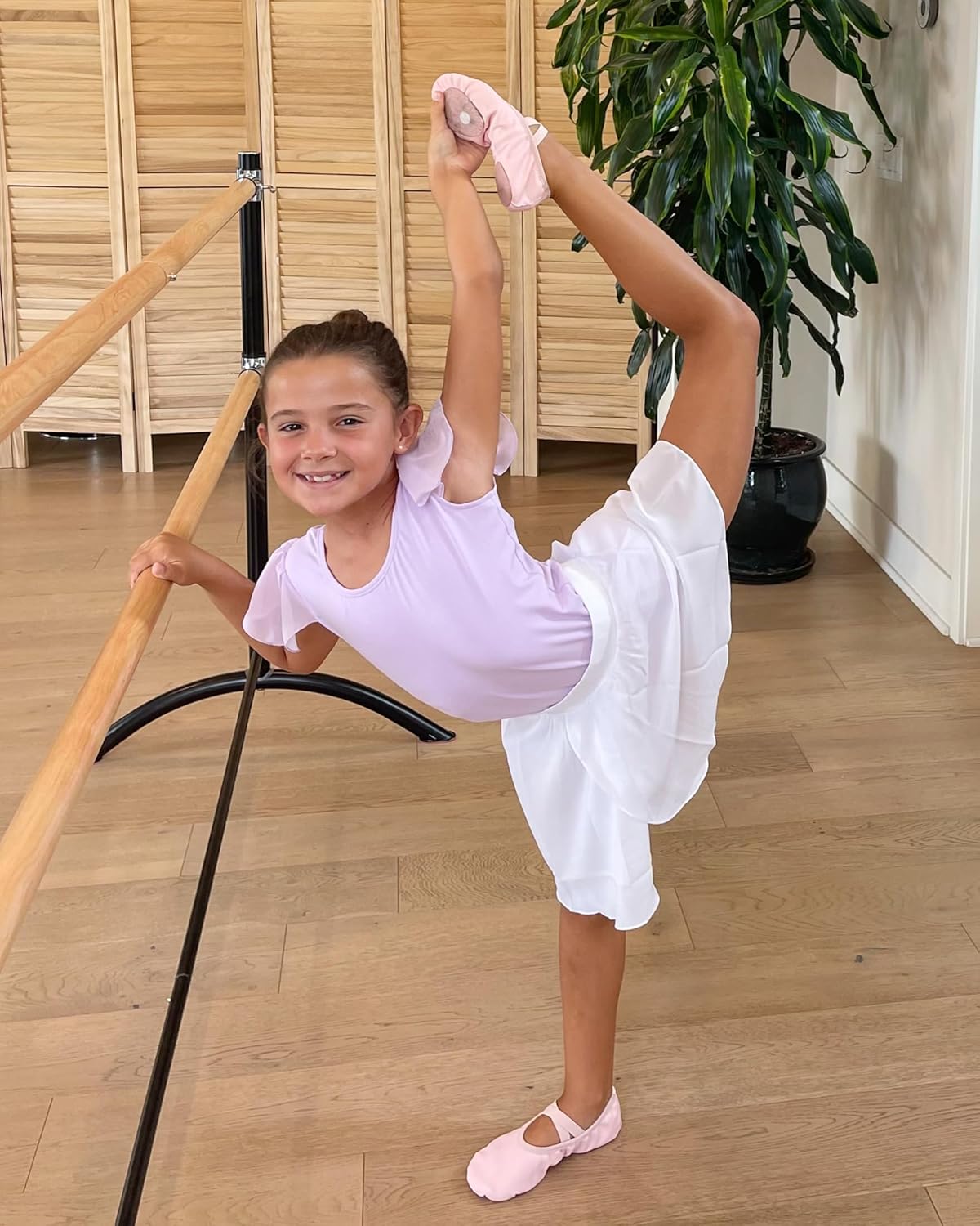Stelle Ballet Shoes - Soft Leather Toddler Ballet Slippers for Boys & Girls | Comfortable Fit