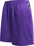 Ma Croix Men's Basic Mesh Basketball Shorts - Comfortable Workout Shorts with Pockets | Plain Design