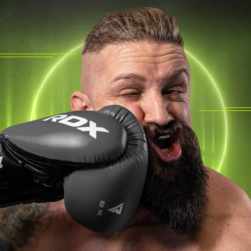 RDX Mouth Guard - Adult Gum Shield for Boxing, MMA, Kickboxing & More | Durable Jaw Protector with Case