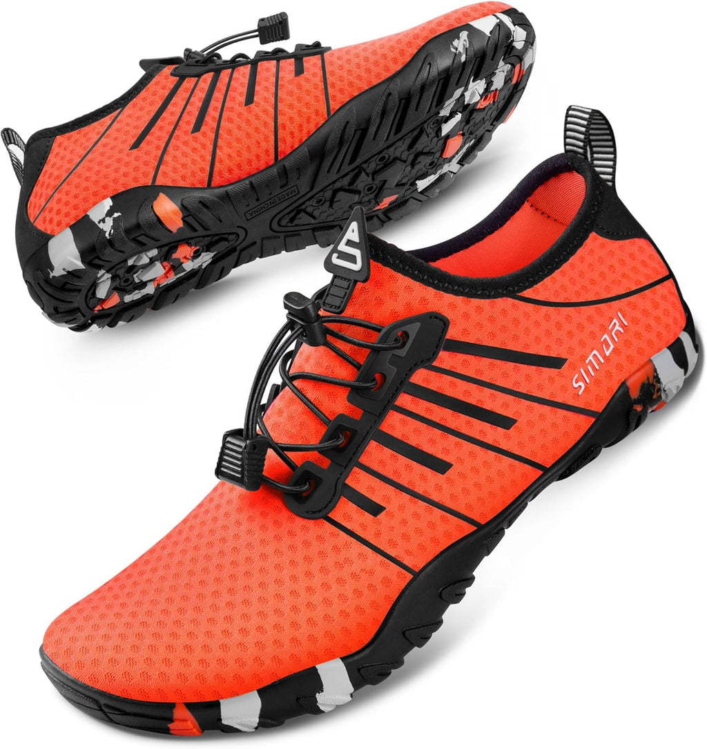 SIMARI Water Shoes - Quick-Dry Aqua Socks for Men & Women | Lightweight Non-Slip Swim Shoes for Beach & Water Sports