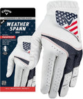 Callaway Golf Weather Spann Glove - Premium Grip & Comfort for All-Weather Play | Size Available