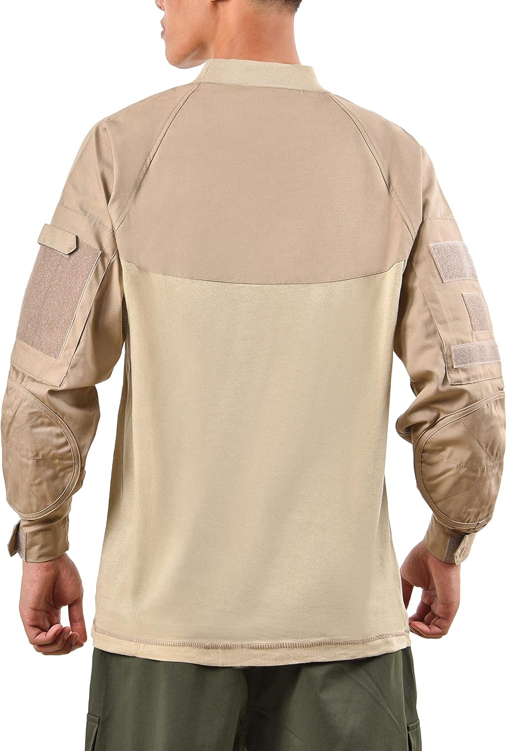Skiennix Men's Tactical Camo Combat Shirts - Durable Military Hunting Tops | Versatile Outdoor Wear
