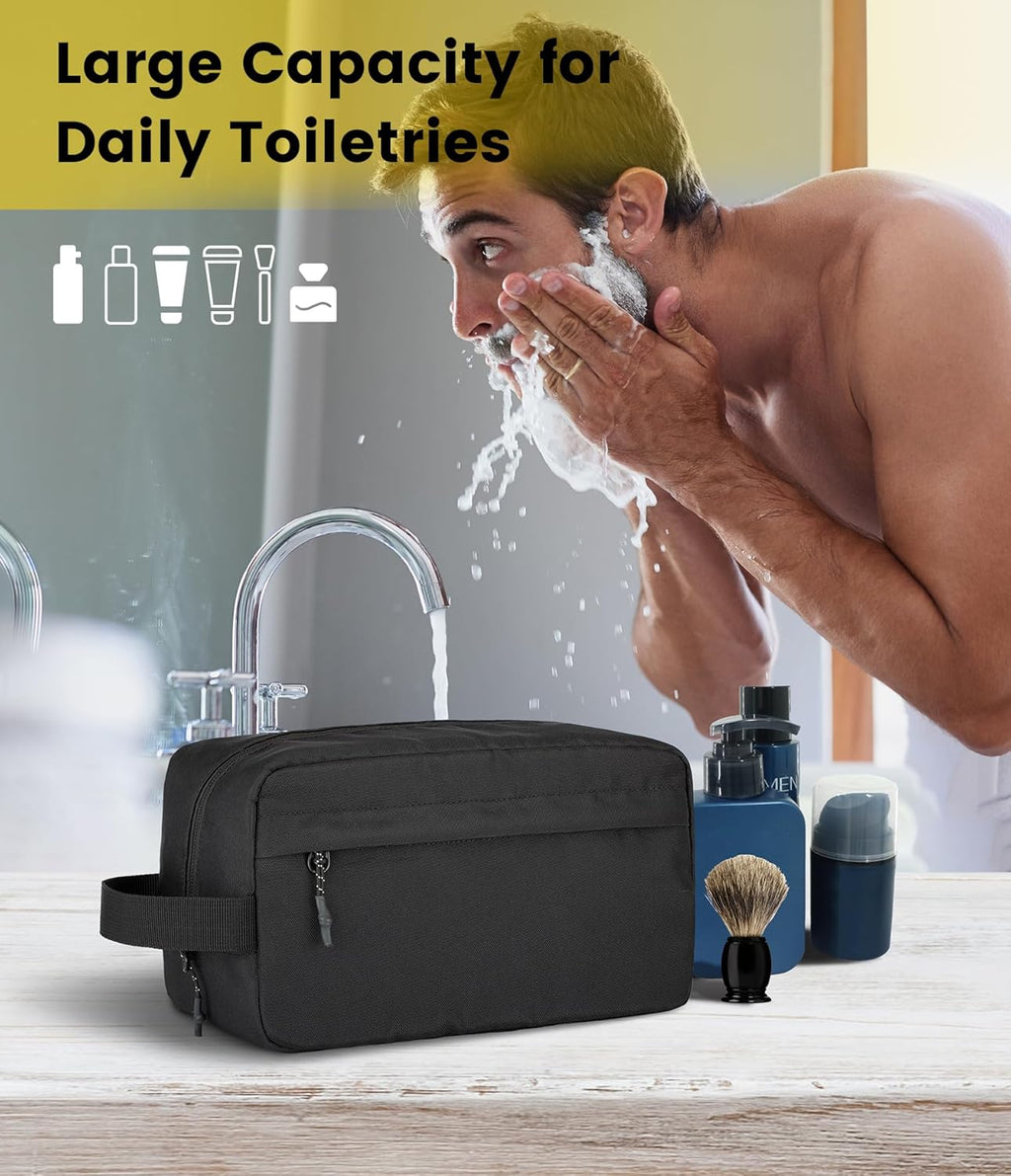 Vorspack Travel Toiletry Bag for Men - Water-Resistant Hanging Organizer | Perfect for Toiletries & Accessories