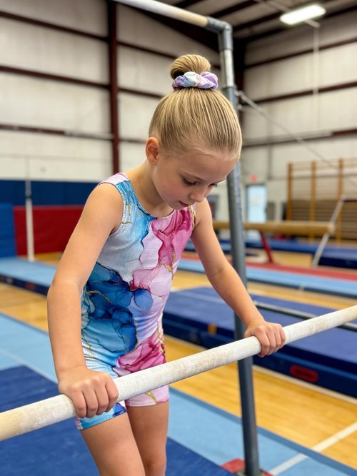 MOLLDAN Gymnastics Leotard - Girls' Dance Biketard Unitards | 2-Pack Tumbling Outfits