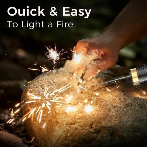 Tactical Hiking Stick, Tactical Walking Stick, Trekking Poles, Hiking Poles, Suitable for Camping, Outdoor Survival Gear, Telescopic (8 Tubes, Premium Build)