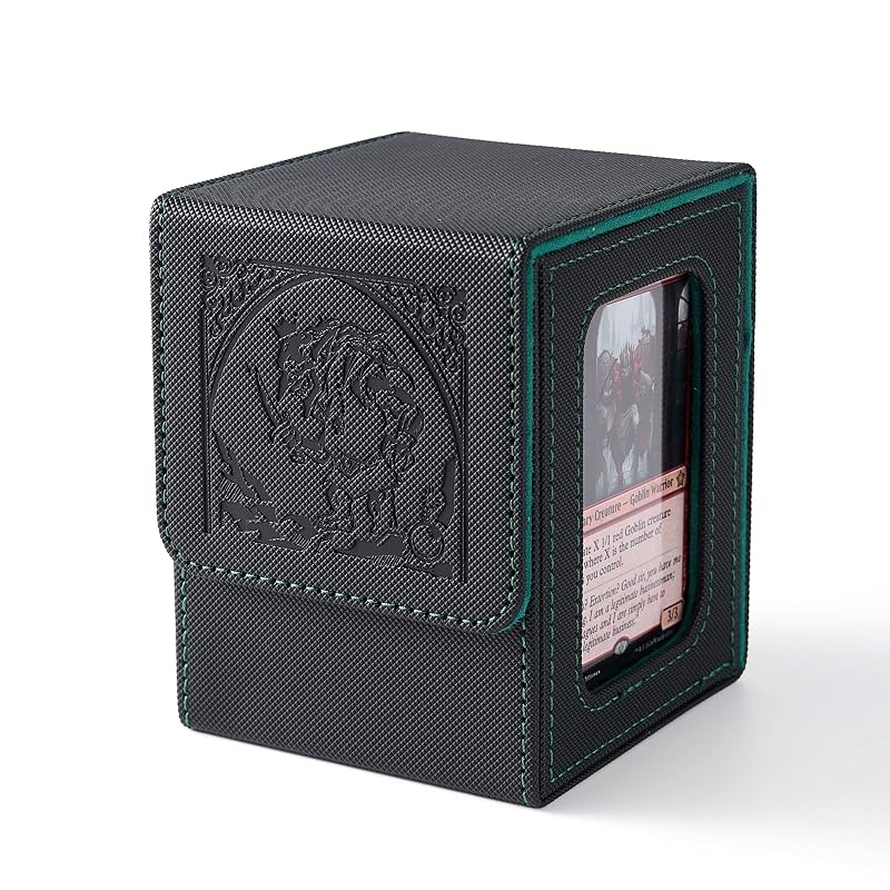 Goblin Themed MTG Deck Box with Commander Display - Variation Goblin+1 Window