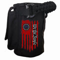 Battle Bottle Sleeve - 64 oz Water Bottle Sleeve Only - Fits Many 2L Steel Water Bottle Cover Rugged & Versatile Design with Storage for Phone, Wallet & Keys - Black Betsy Ross