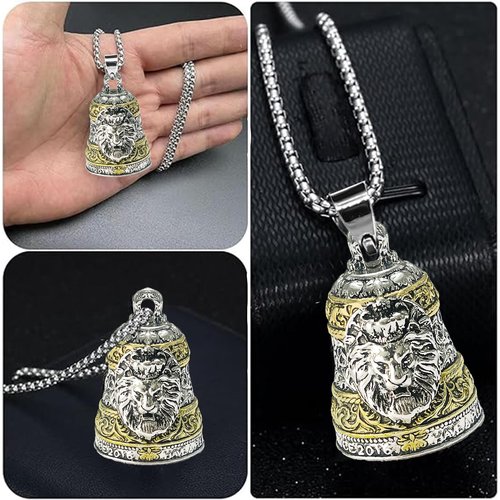 Motorcycle Bell Guardian Angel Drive Away Gremlin, Motorcycle Men Bell, Good Luck Biker Bells, Key Chain for Luck