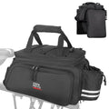 KEMIMOTO Bike Rear Rack Bag Bicycle Trunk Bag Expandable 10-20L Capacity Water Resistant Multifunctional Bicycle Pannier with Rain Cover Bike Saddle Bag for Rear Rack Shopping Commuter Cycling Trip