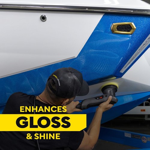Meguiar's Marine Fiberglass Restoration System - 3-Piece Repair Kit with Oxidation Remover & Polish