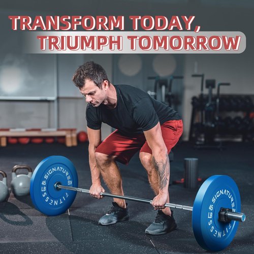Fitvids 2" Olympic Bumper Plate Weight Plates with Steel Hub, 25LB, Pair