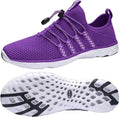 DLGJPA Women's Aqua Water Shoes - Lightweight Quick-Drying Athletic Walking Footwear