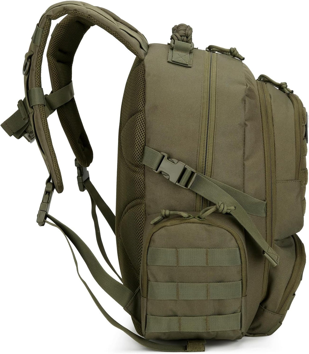 Skiennix 30L Military Tactical Backpack - Durable Molle Daypack for Men | Army Green