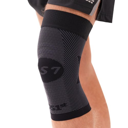 OS1st KS7 Performance Knee Brace stabilizes the patella, reduces recovery time, relieves knee pain and arthritis pain (Black, Large)