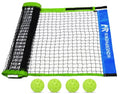 Pickle Ball Replacement Net 22ft x 3ft for Indoor and Outdoor Fits for Most Free-Standing Pickle Ball Frame Come with 4 Outdoor Pickle Balls (Net Only)