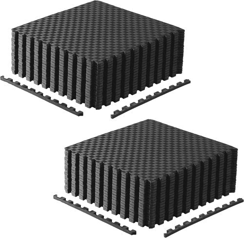 CAP Barbell Interlocking EVA Foam Exercise Puzzle Mat - Durable Home Gym Flooring | Multiple Colors Available