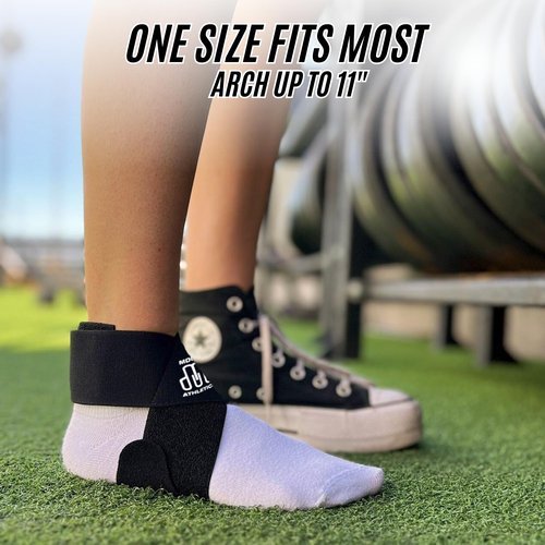 MDUB Ankle X Strap for Achilles Tendon and Planter Fasciitis Support, 1 Pack, Ankle Tendonitis Pain Relief Support Brace, Hiking, Soccer, Basketball, Running, Tennis, Volleyball & Pickleball