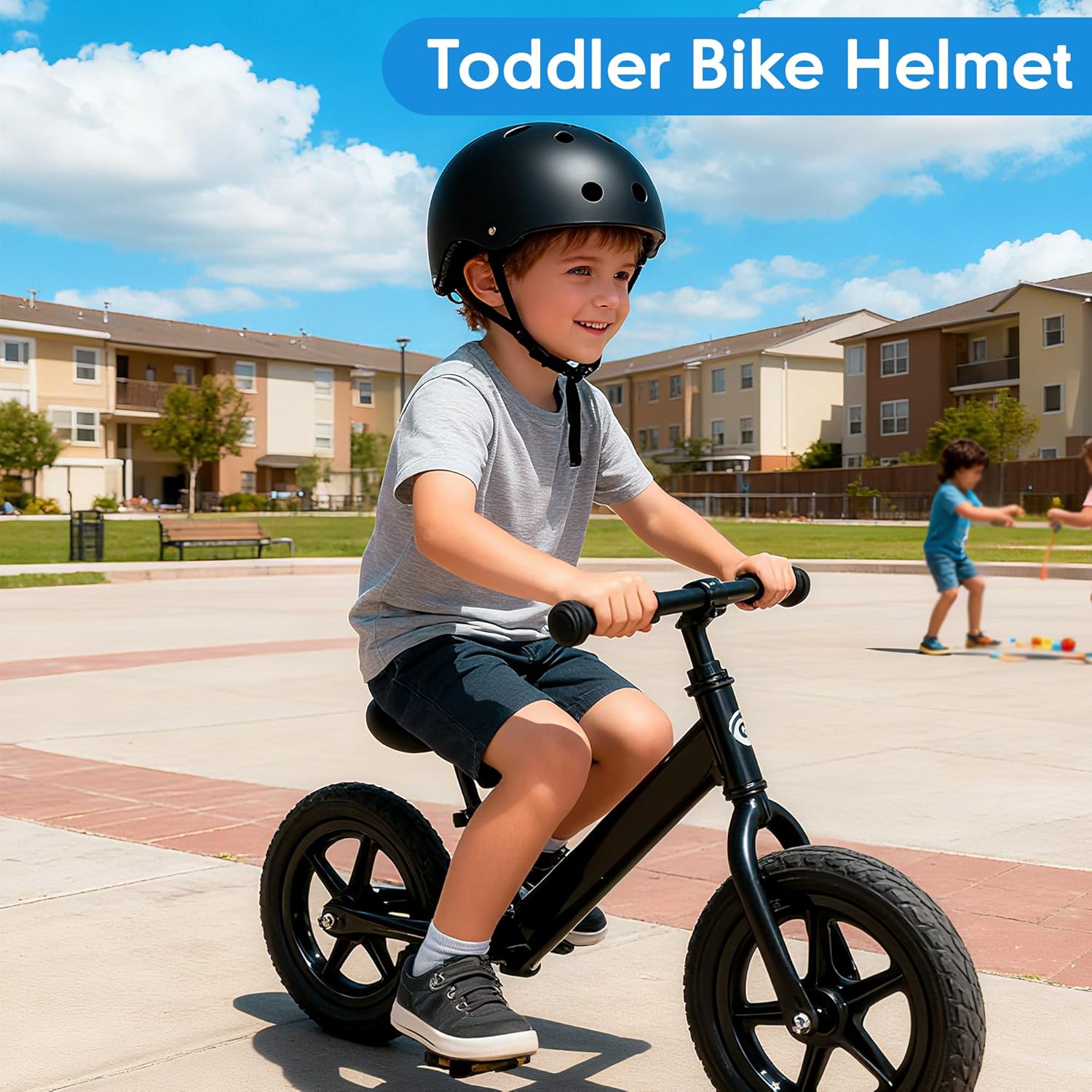 Skiennix Kids Bike Helmet - Adjustable Lightweight Safety Gear for Ages 1-14 | Multi-Sport Use