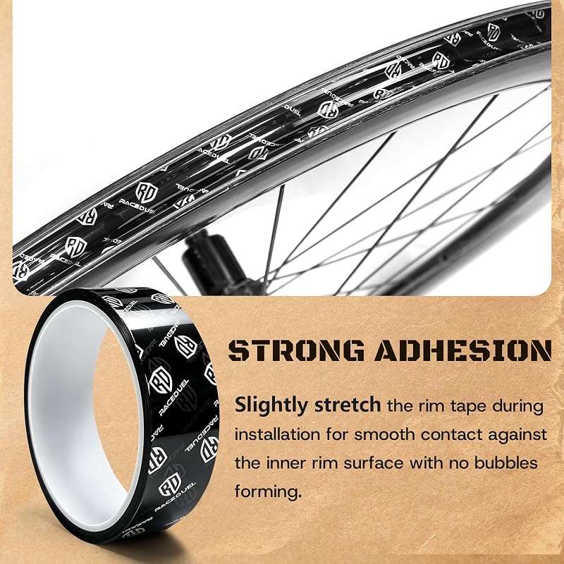 RACEDUEL Tubeless Rim Tape 32mm × 10m for MTB Road Gravel Wheels