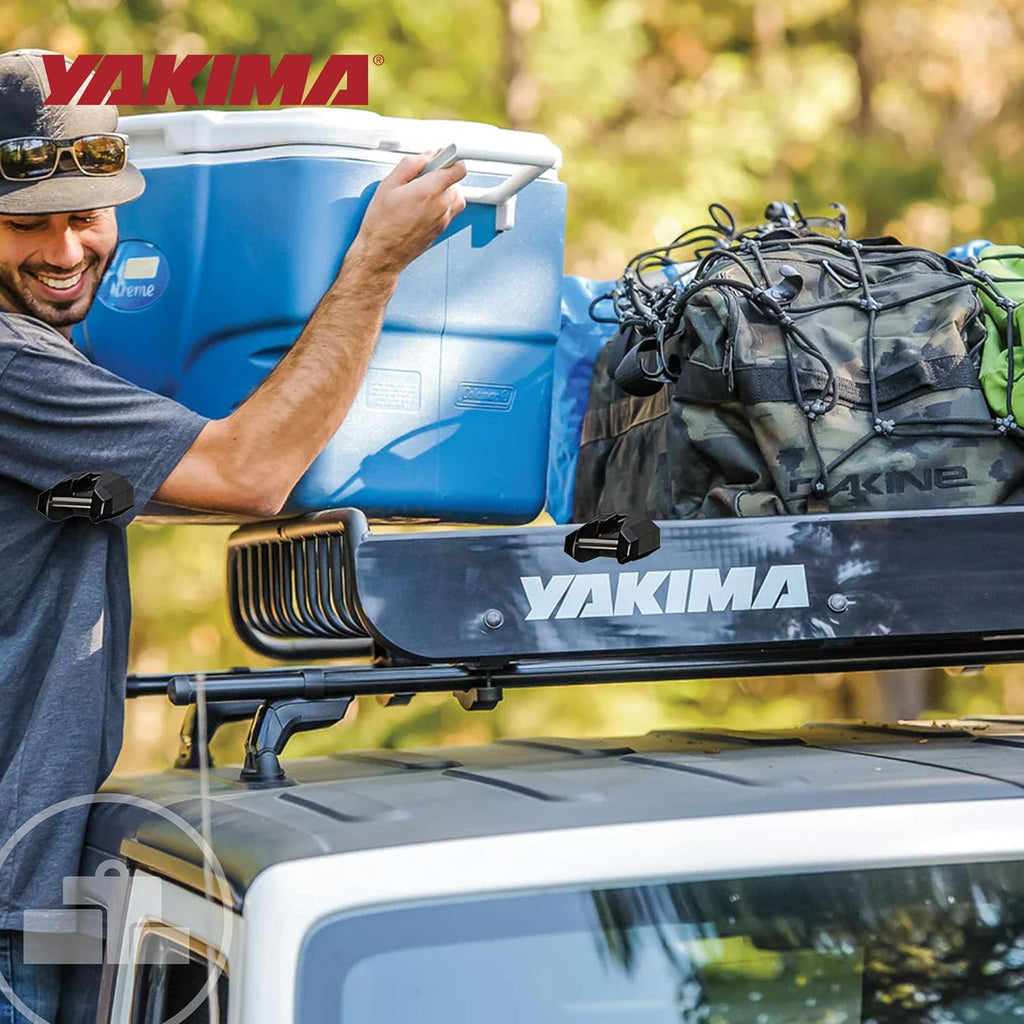 Yakima LoadWarrior Heavy-Duty Steel Cargo Basket - Medium Size with Universal Mounting Hardware | Black