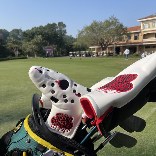 Studio Crafted Hack Show Hockey Goalie Golf Blade Putter Headcover Magnetic Closure