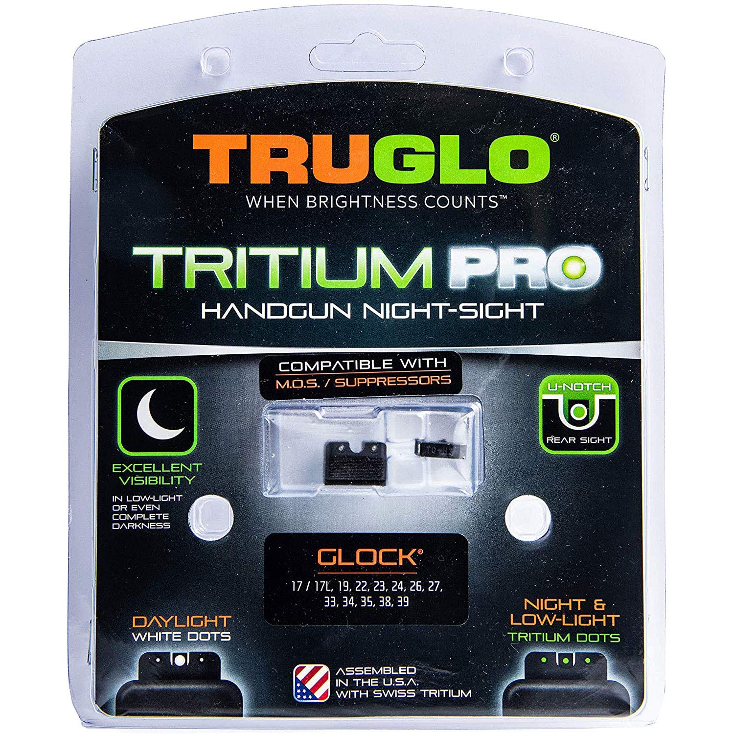 TRUGLO TRITIUM PRO Sight Set