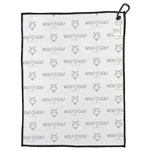 Wolf Golf Towels Pickleball Accessories | Pickleball Gifts | Paddles, Balls and Phrases Towel | Sport Towel | Retirement Gift